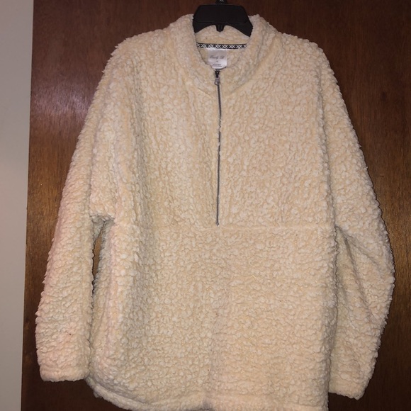 Sherpa pullover- half zip - Picture 4 of 4